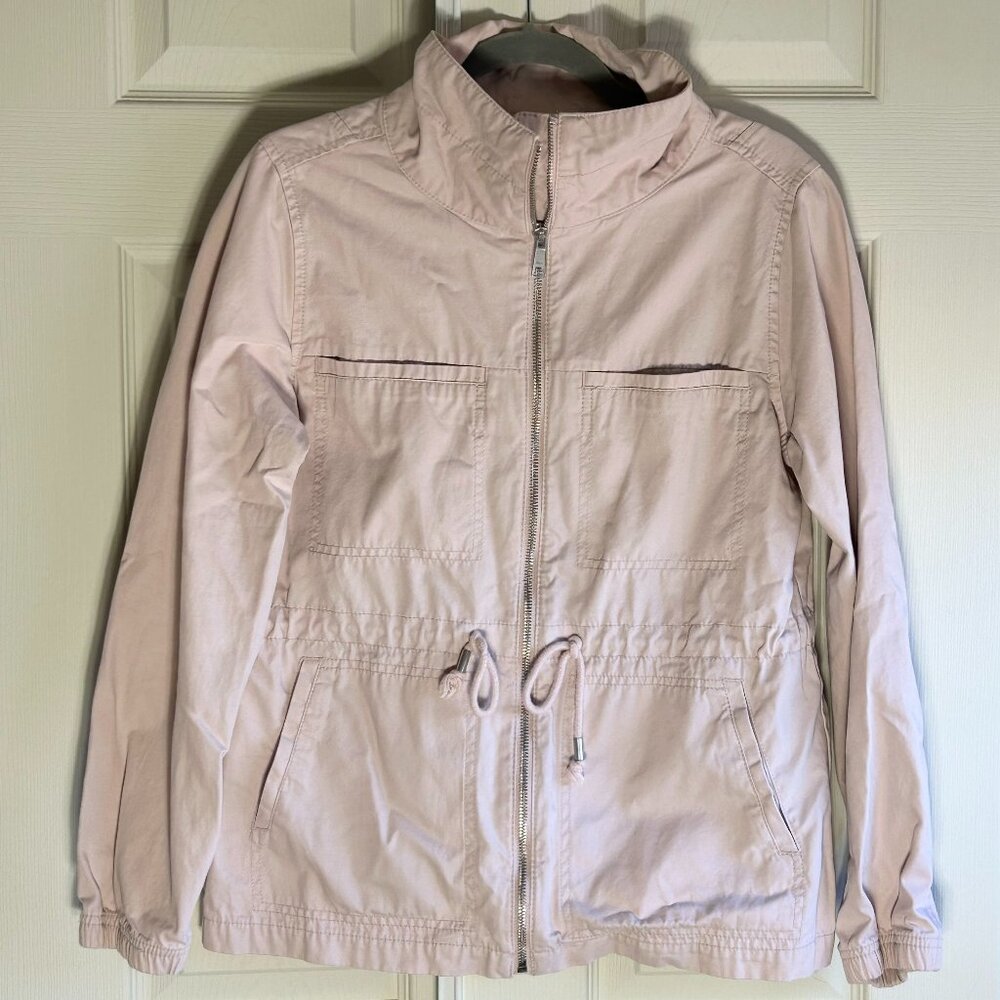 Old Navy 100% Cotton field Jacket Pink Elephant Women's size medium Rn 54023